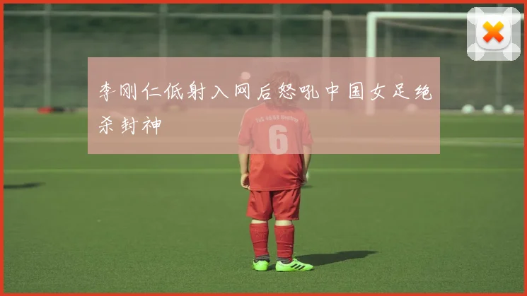 李刚仁低射入网后怒吼中国女足绝杀封神